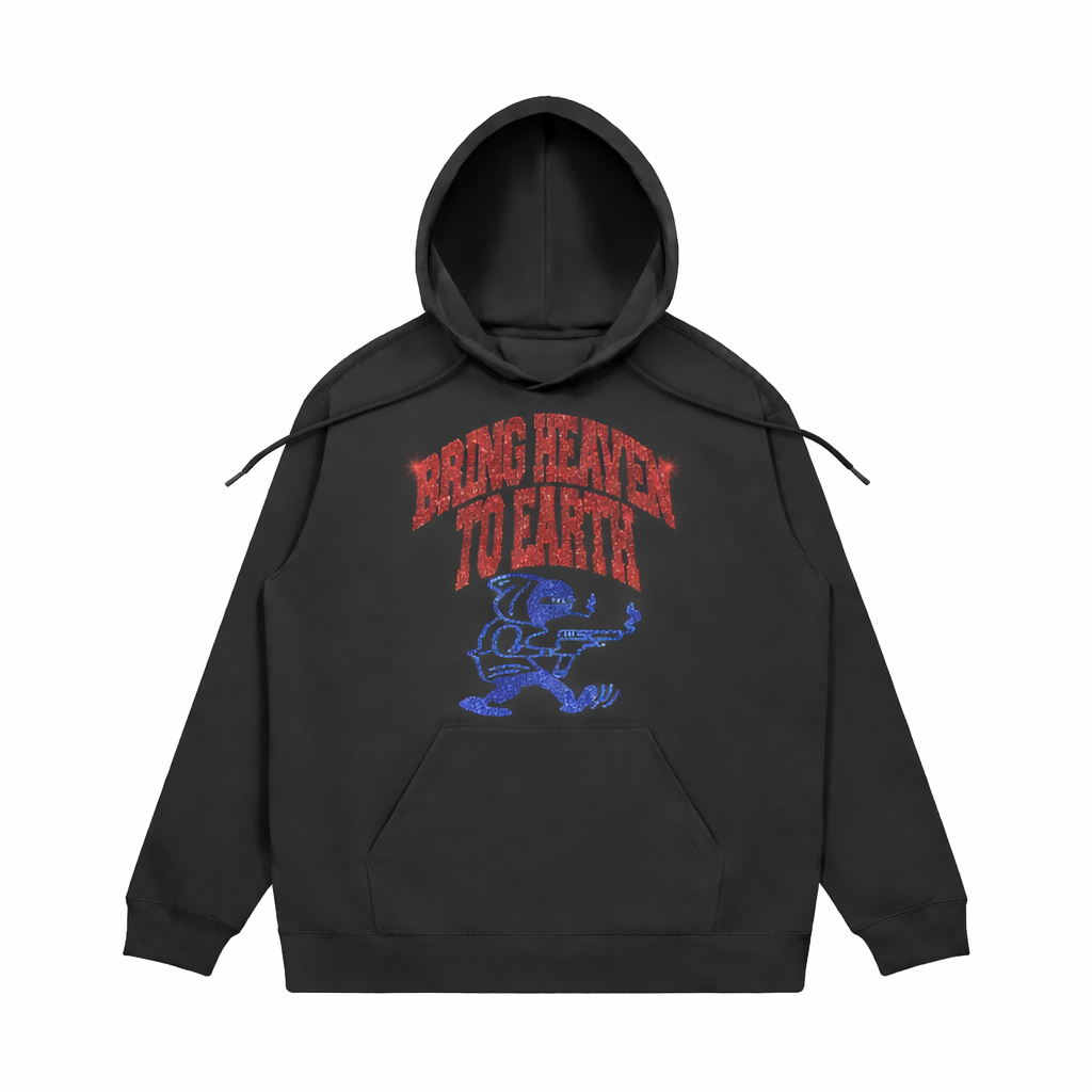 Heaven To Earth Glitter Hoodie