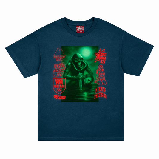 Airbrush Embroidered T-Shirt